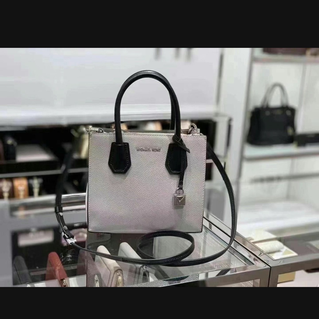 Michael Kors Mercer Handbag 8.75"W X 7.5"H X 4"D